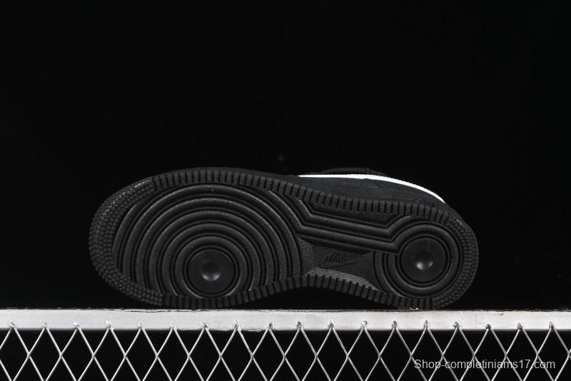 Nike Air Force 1 '07 Low White Black Starry Full Diamond Lace-Up Low-Top Casual Sneakers - ZH0316-032