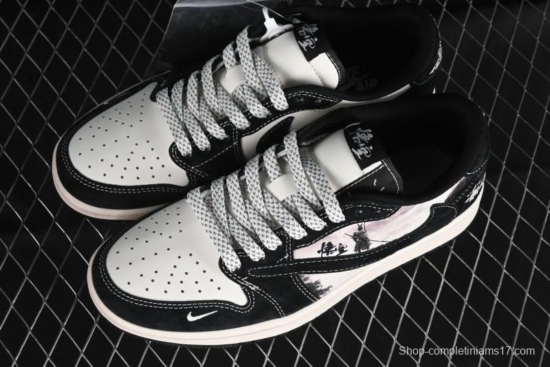 Nike Travis Scott x Fragment Design x Air Jordan 1 Low OG SP AJ1 - XZ3368-555
