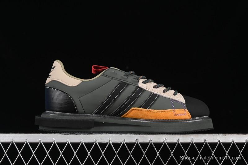 Adidas Originals Campus Mfx Reboot Low-Top Casual Shoes with Die-Cut Design and Anti-Slip Sole - GX1360
