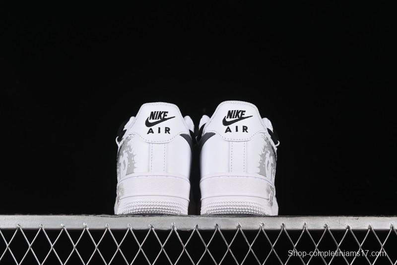 Nike Air Force 1 '07 Low Peace Dove Spray Custom Low-Top Casual Sneakers - ZH0316-031