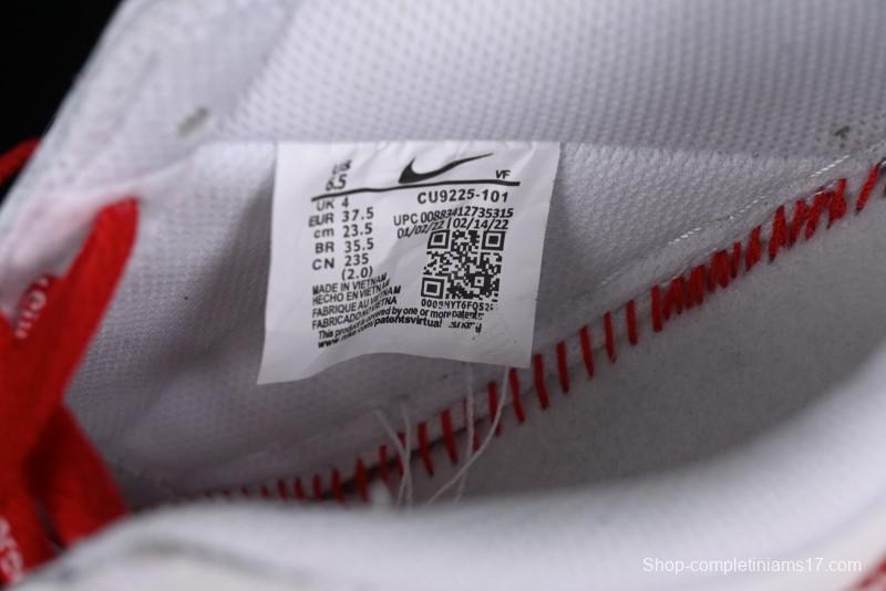 Supreme x Nike Air Force 1 '07 Low Casual Sneakers with Full-Length Air Solo Cushion - CU9225-010