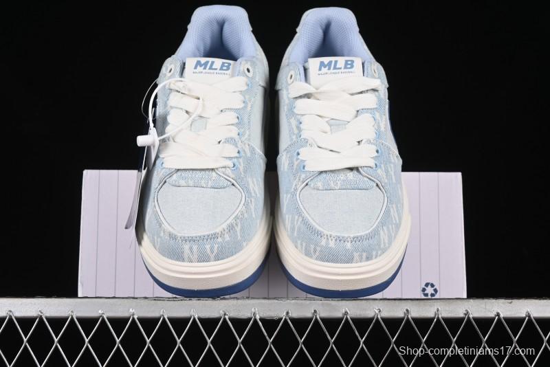 New York Yankees MLB Bigball Chunky Embo Monogram Platform Sandals - 3ASXCDC4N50SBS