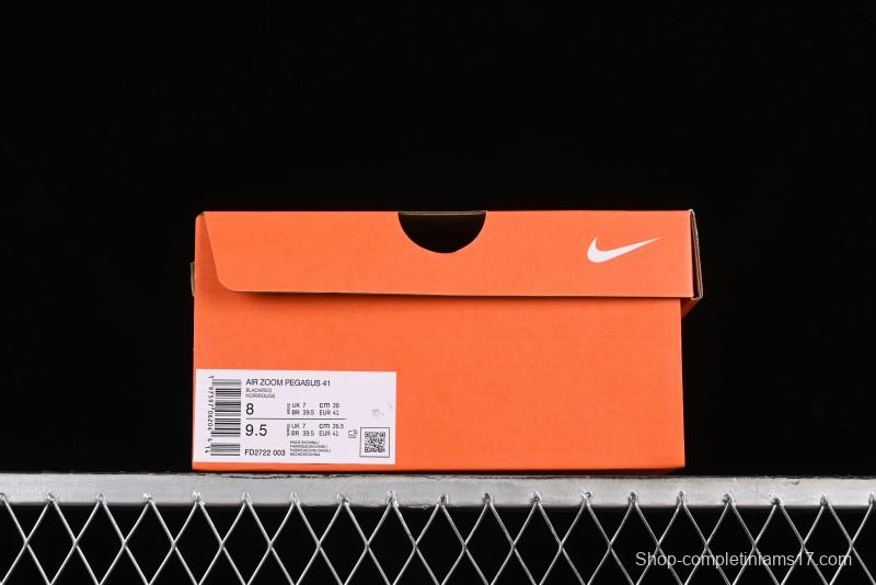 Nike Air Zoom Pegasus 41 Breathable Lightweight Running Shoes with Cushioning - FD2722-003