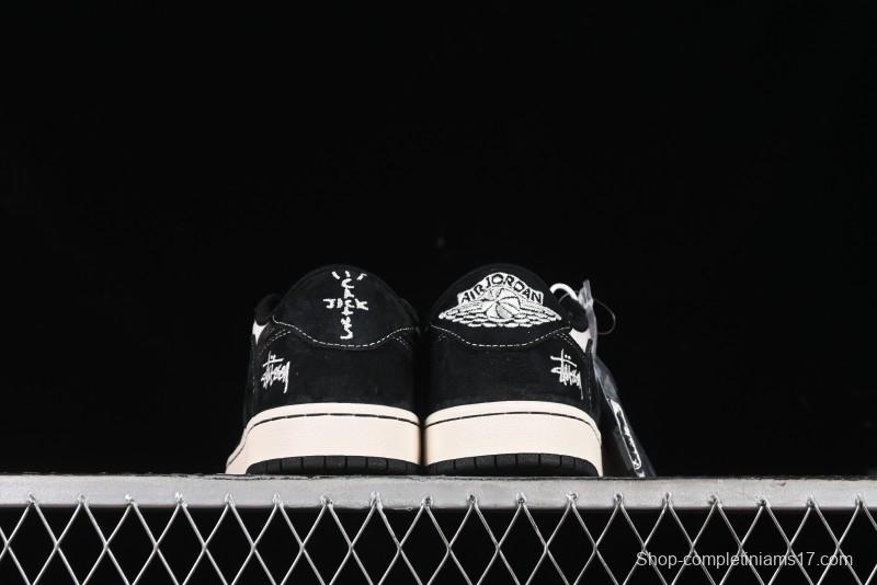 Nike Travis Scott x Fragment Design x Air Jordan 1 Low OG SP AJ1 - XZ3368-555