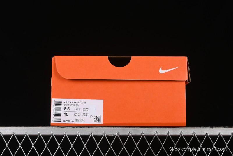 Nike Air Zoom Pegasus 41 Lightweight Breathable Running Shoes with Cushioning - HJ7037-100