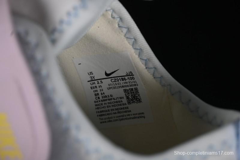 Nike Flex Advance Hook and Loop Breathable Soft Lightweight Kids Shoes - CZ0186-100