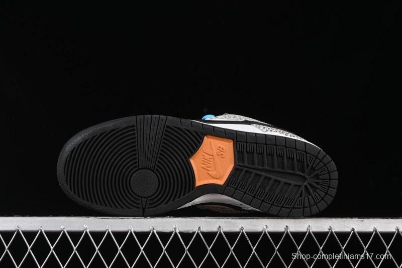 Nike SB Dunk Low Pro Electric Skateboarding Shoes - FZ1233-002