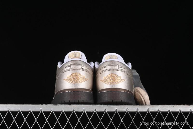 Nike Air Jordan 1 Low Retro Basketball Shoes Platinum - HQ3529-099