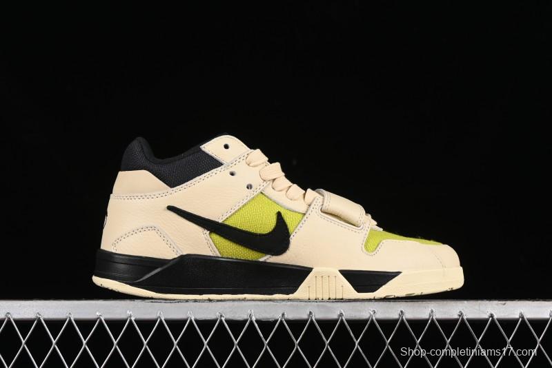 Nike Travis Scott x Jordan Cut The Check AJ1 Hook and Loop Fashion Basketball Shoes - FZ8117-102