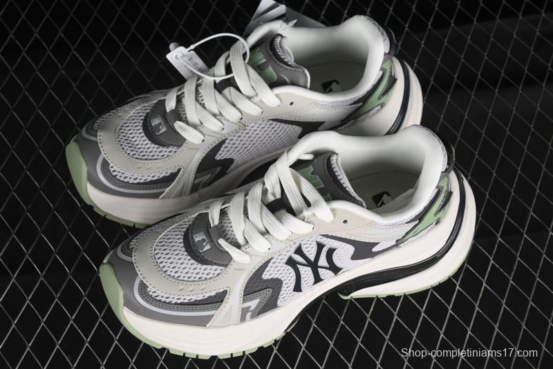 New York Yankees MLB Bigball Chunky Curve Thick Sole Casual Sneakers - 3ARNSPL4N50GRS