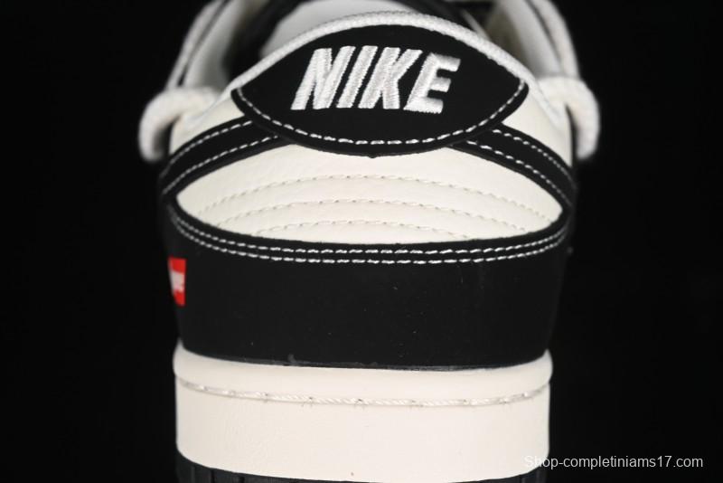 Nike SB Dunk Low SUP Collaboration - Strap Black Hook Anniversary High-End Custom Low-Top Casual Skate Shoes - SJ2068-288