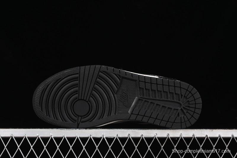 Nike Air Jordan 1 Low Retro Basketball Shoes Custom Starry Sky Design - SJ9950-012