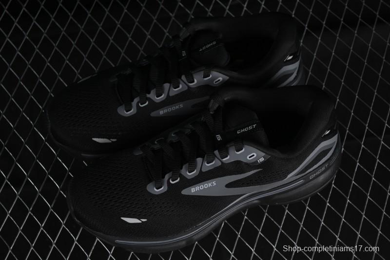 Brooks Ghost 15 Low-Cut Breathable Cushioned Support Running Shoes - 1103931D020