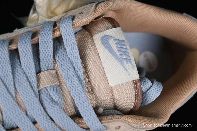 Nike Dunk Low SB Sanddrift Blue Vintage Suede and Light Blue Accent Casual Skate Shoes - HF0106-100