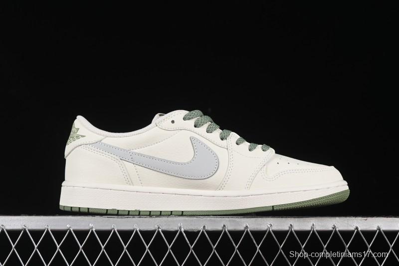 Nike Travis Scott x Fragment Design x Air Jordan 1 Low OG SP AJ1 Low Top Casual Sneakers - DM7866-020