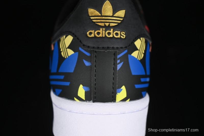 Adidas Superstar H00182 Casual Sneakers with Shell Toe Design - H00182