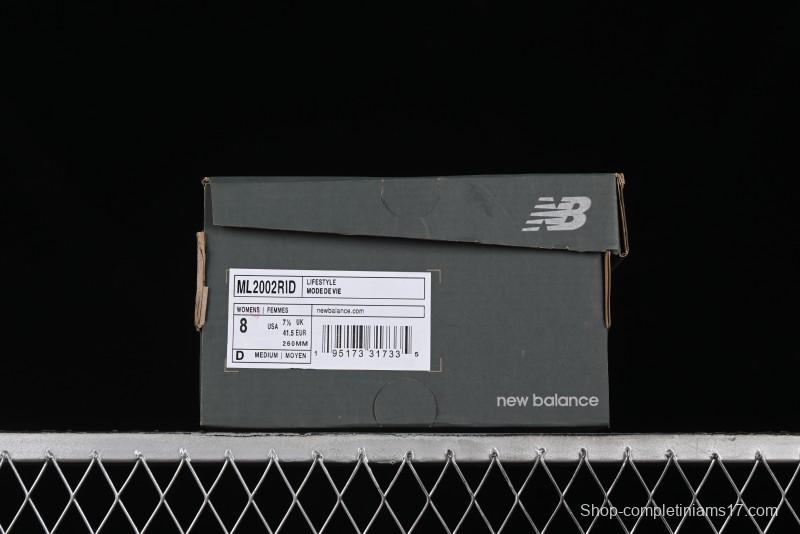New Balance 2002 Series Retro Casual Running Shoes with Upgraded N-ERGY Cushion - ML2002RID