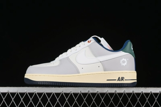 Nike Air Force 1 '07 Low Casual Sneakers with Full-Length Air Cushion - HM3721-111