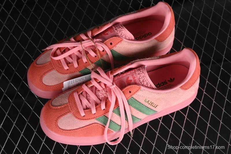 Adidas Originals Gazelle Indoor Retro Casual Slip-Resistant Wear-Resistant Low-Top Sneakers - IG6782