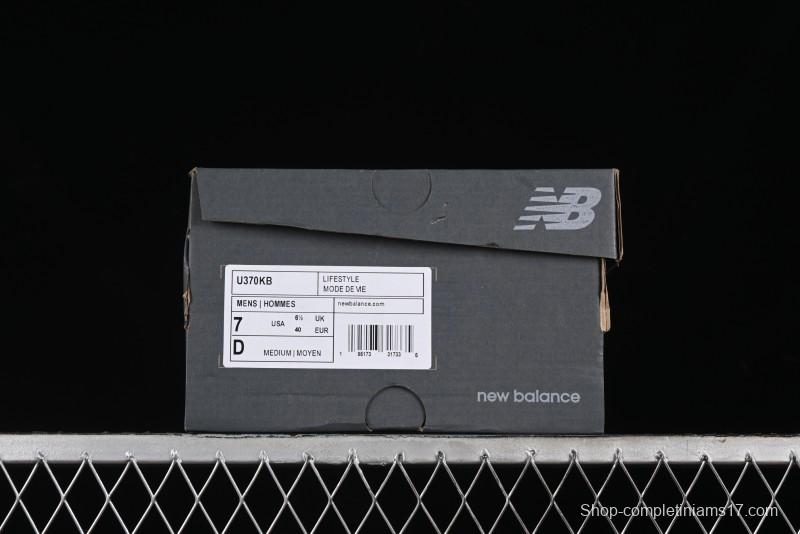 New Balance NB370 Series Retro Casual Running Shoes - U370KB
