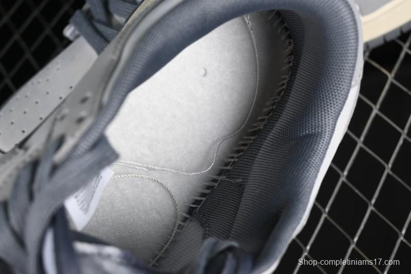 Nike Dunk Low Cool Grey SB Skateboarding Shoes with Washed Effect - FV1167-001