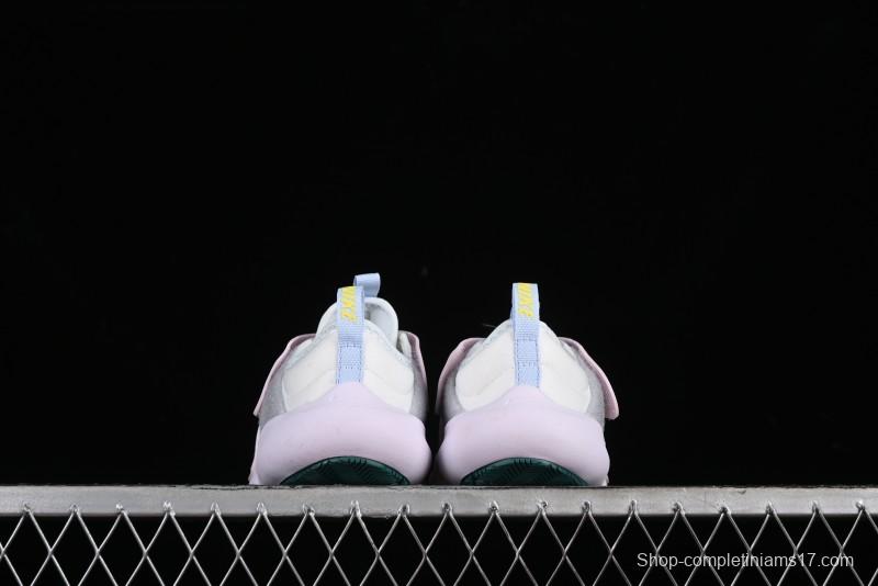 Nike Flex Advance Hook and Loop Breathable Soft Lightweight Kids Shoes - CZ0186-100