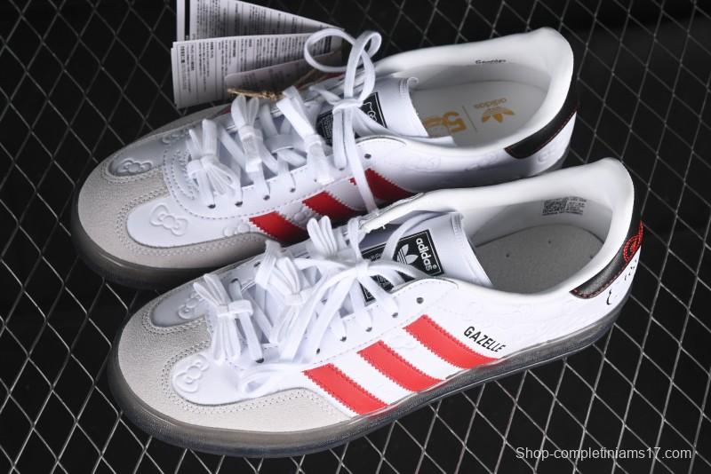 Adidas Originals Gazelle Indoor II Retro Casual Slip-Resistant Wear-Resistant Low-Top Sneakers - II0013