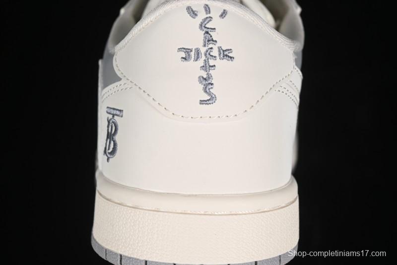 Nike Travis Scott x Fragment Design x Air Jordan 1 Low OG SP Casual Sneakers - BB6588-31