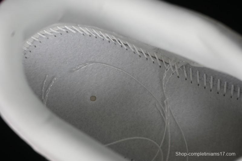 Nike SB Dunk Low Comme des Garçons Collaboration - Pigskin White Swoosh Anniversary Custom Low-Top Casual Skate Shoes - KK1333-004