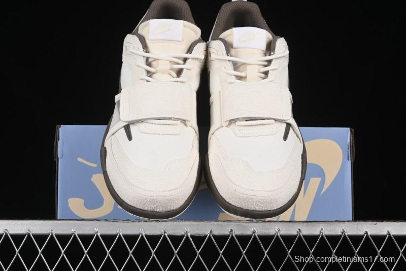 Nike Travis Scott x Shark-A-Don "Sail" Lifestyle Low-Top Sneakers - HQ3061-101