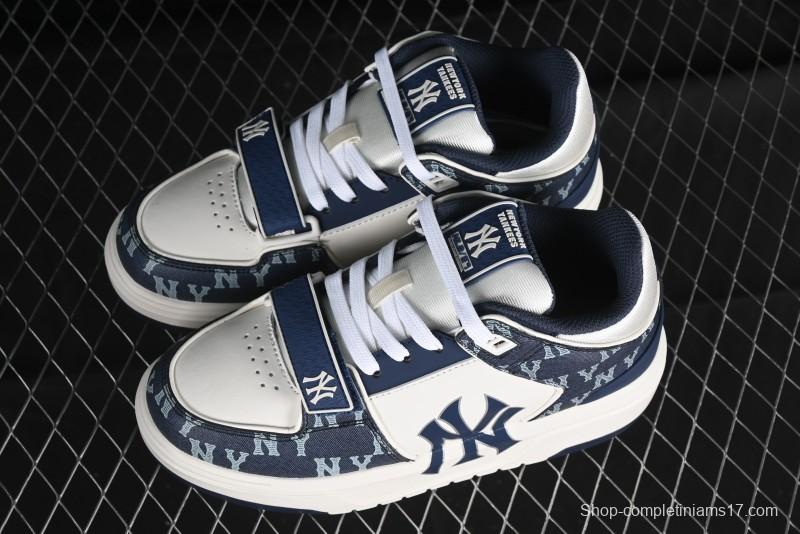 MLB Chunky Liner New York Yankees Lightweight Platform Sneakers with 6cm Height Increase - 3ASXCDN3N50NYD