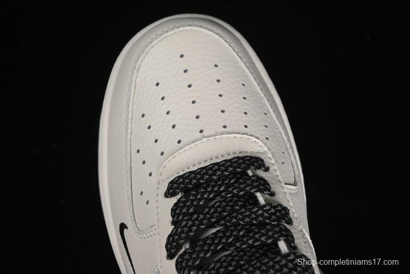 Nike Air Force 1 '07 Low QR Code Black Star Sneakers - CU1836-962