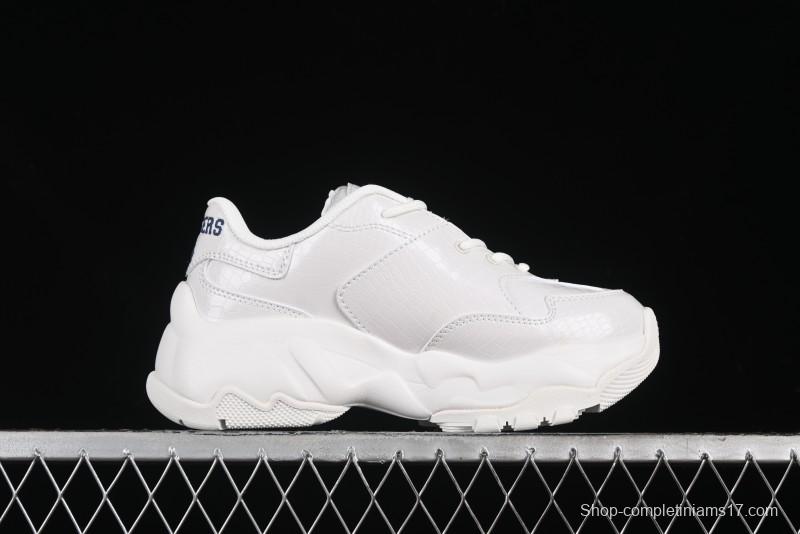 New York Yankees MLB Bigball Chunky Window Croco Thick Sole Casual Running Shoes - 3ASHBLA4N07WHS