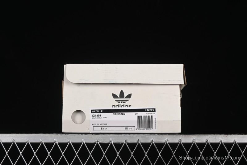 Adidas Originals Gazelle IG1895 Retro Casual Slip-Resistant Low-Top Sneakers