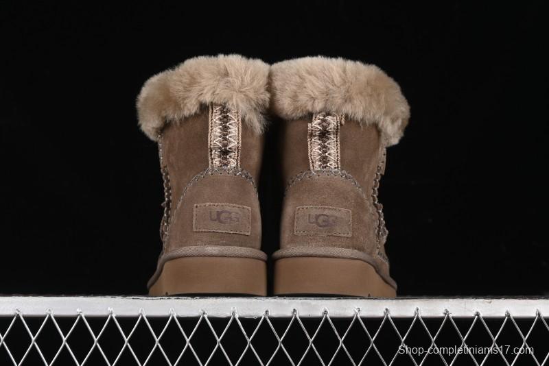 UGG Classic Mini Alpine Shearling Lined Snow Boots - 1158251