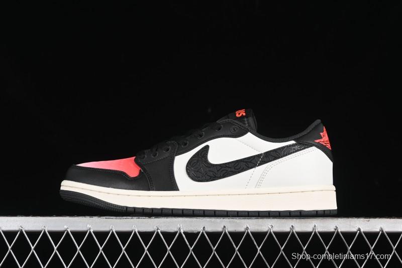 Nike Air Jordan 1 Low AJ1 Gradient China Red Casual Sneakers - HF8828-100