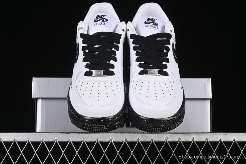 Nike Air Force 1 '07 Low Custom KAWS Bear Print Casual Sneakers - ZH0316-037