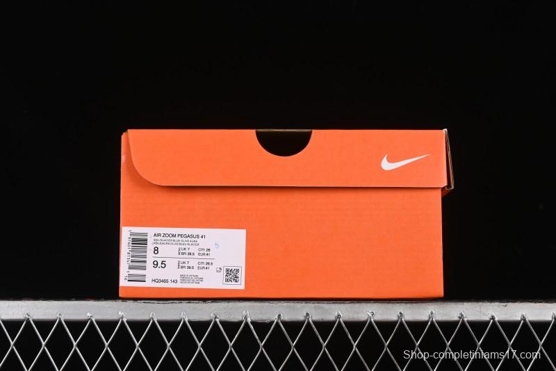Nike Air Zoom Pegasus 41 Breathable Lightweight Running Shoes with Cushioning - HQ3465-143