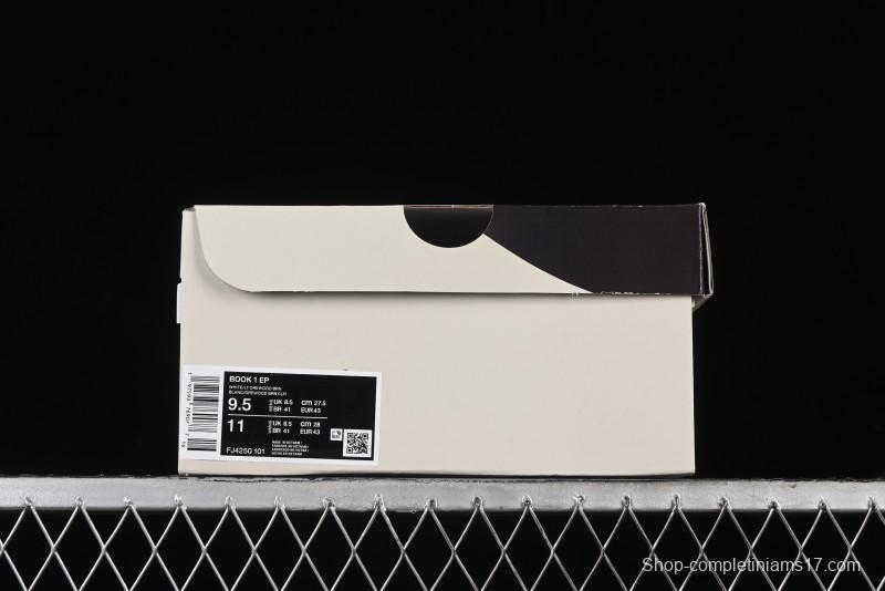 Nike Book 1 Devin Booker Men's Performance Basketball Shoes with Zoom Air Cushion - FJ4250-101