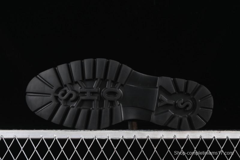 Ecco Block Brogue Business Derby Round Toe Genuine Leather Dress Shoes - 63667201001