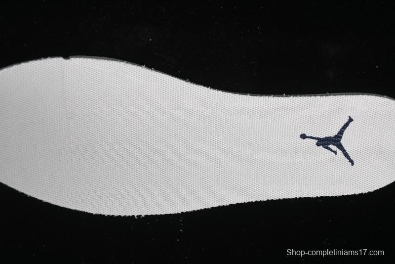 Nike Air Jordan 1 Low Supreme Collaboration - Deep Blue Two-Tone Sole Retro Basketball Shoes - SJ9950-020