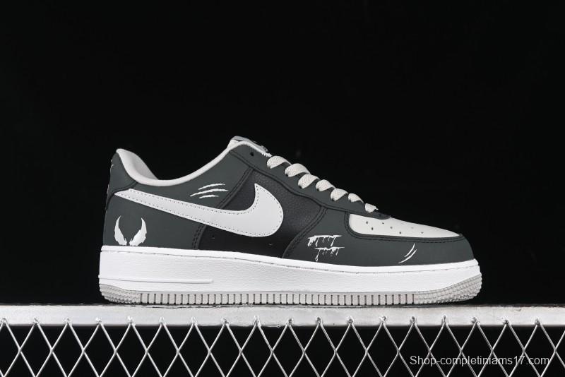 Nike Air Force 1 '07 Low "Venom Ⅱ" Marvel Series Casual Sneakers - CW6718-777