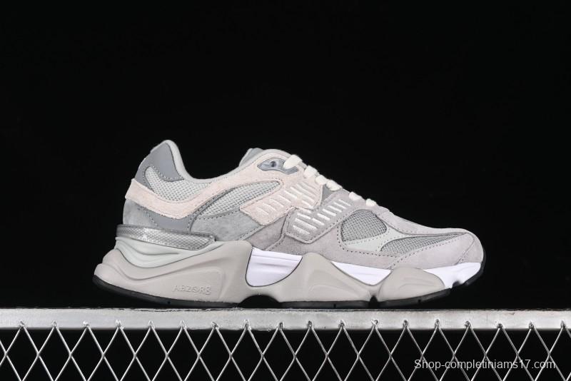 New Balance NB9060 Series Retro Casual Running Shoes with ABZORB Cushioning - U9060JCG