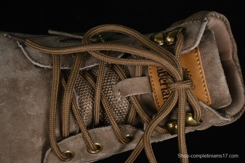 Timberland Outdoor Mid-Top Casual Chukka Boots with Premium Suede Leather and Anti-Odor Insole - TB10088KHAKI