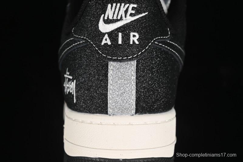 Nike Air Force 1 '07 Low Stussy Collaboration - Starry Sky Low-Top Casual Sneakers - XZ1968-518