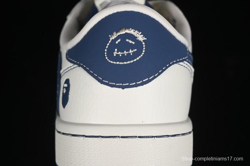 Nike Travis Scott x Fragment Design x Air Jordan 1 Low OG SP AJ1 Bape Collaboration - CH6336-008