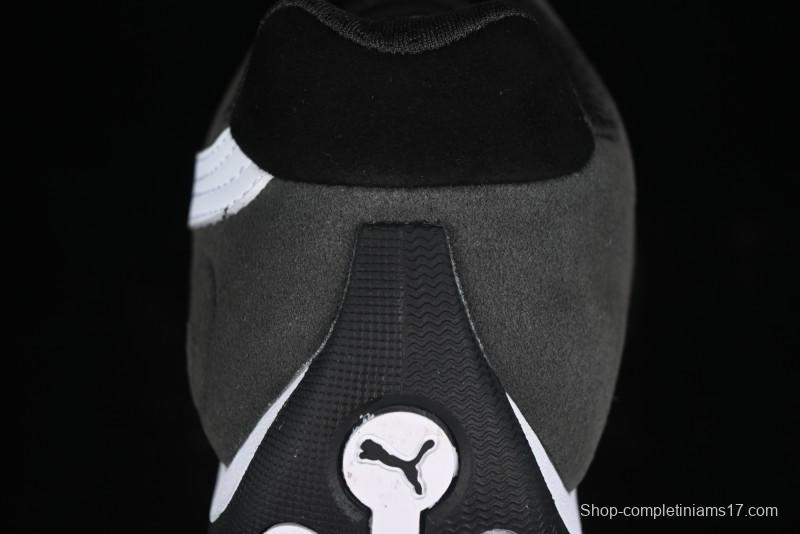 Puma Sparco Future Round Toe Lace-Up Leather Cowhide Fabric Low-Top Lifestyle Casual Shoes - 307936-01