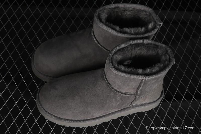UGG Classic Ultra Mini II Short Boots with Genuine Wool Lining - 1016222