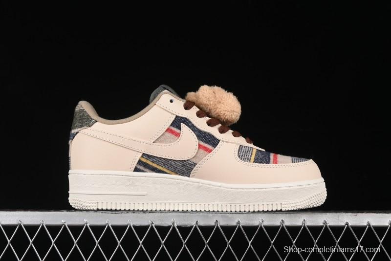 Nike Air Force 1 '07 Low Farting Bear Casual Sneakers - CW2289-230
