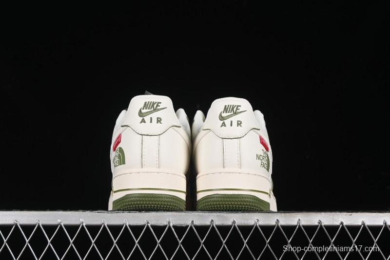 Nike Air Force 1 '07 Low Supreme The North Face Collaboration - Off White Mint Green - XZ1996-527